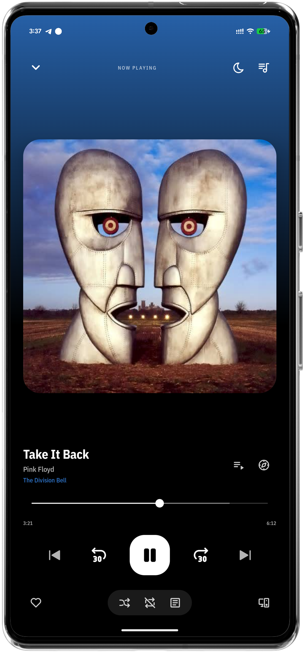 Music Player View