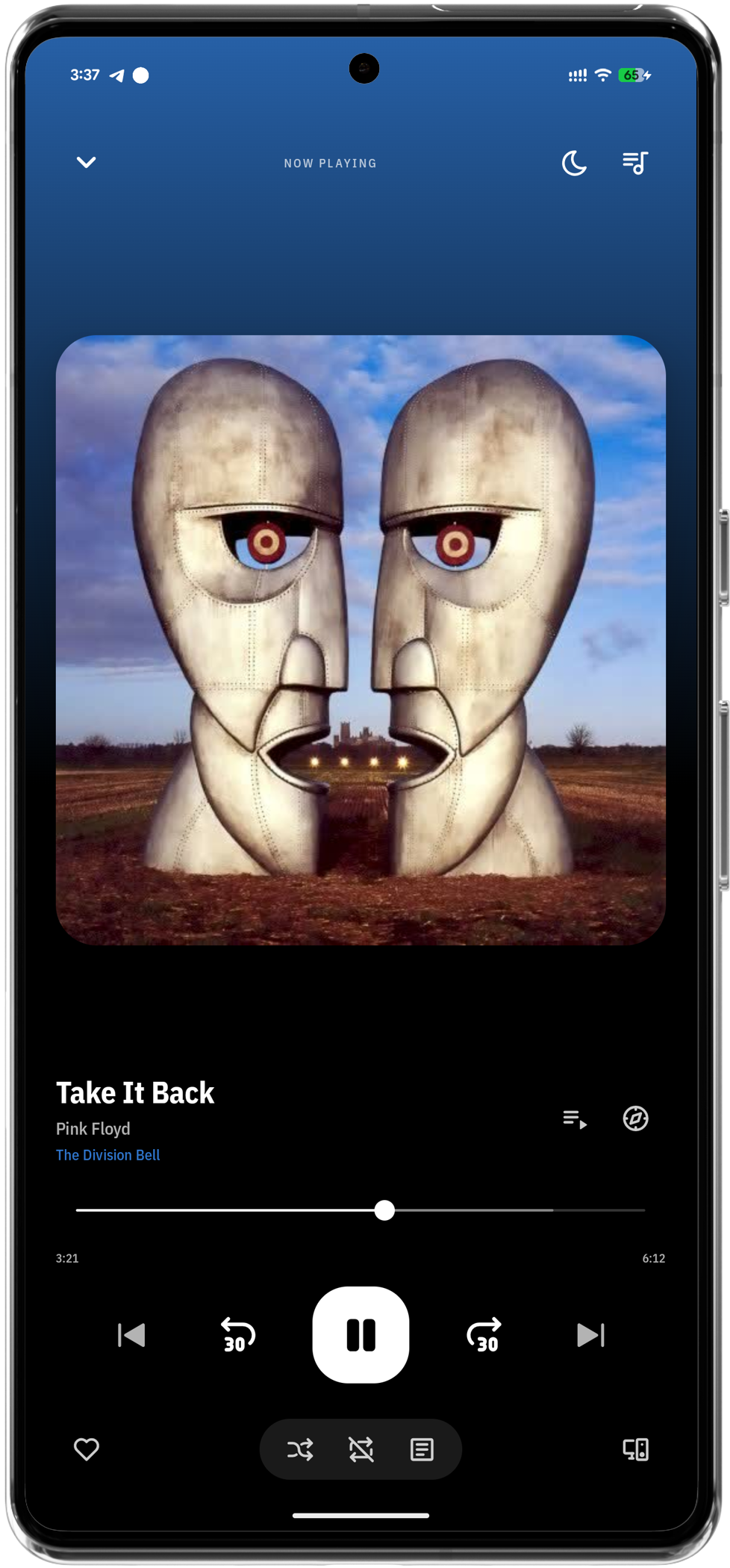 Music Player View