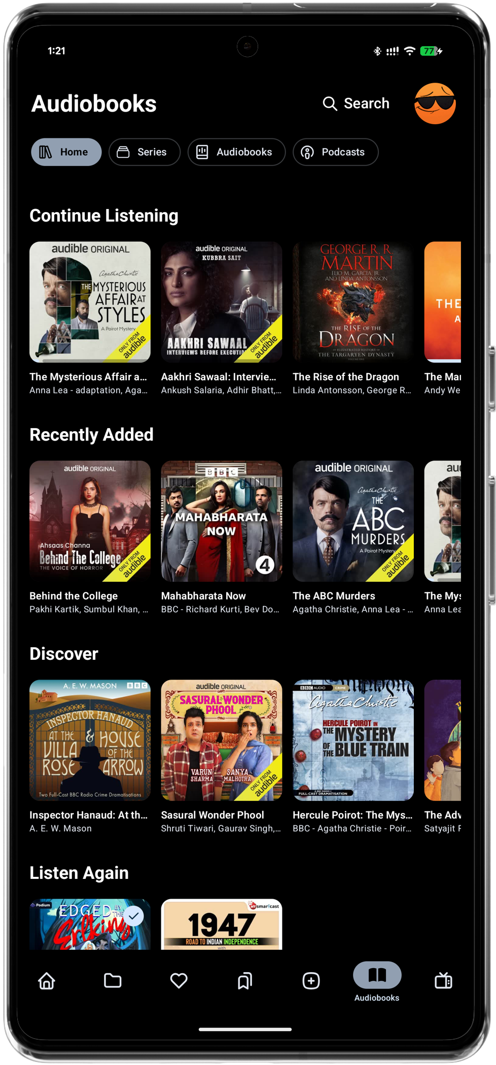 Audiobookshelf Library