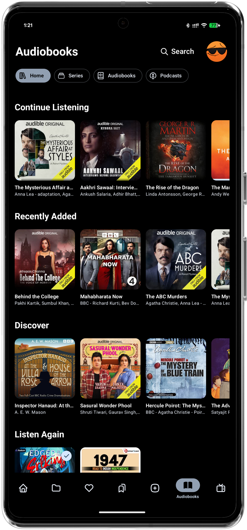 Audiobookshelf Library
