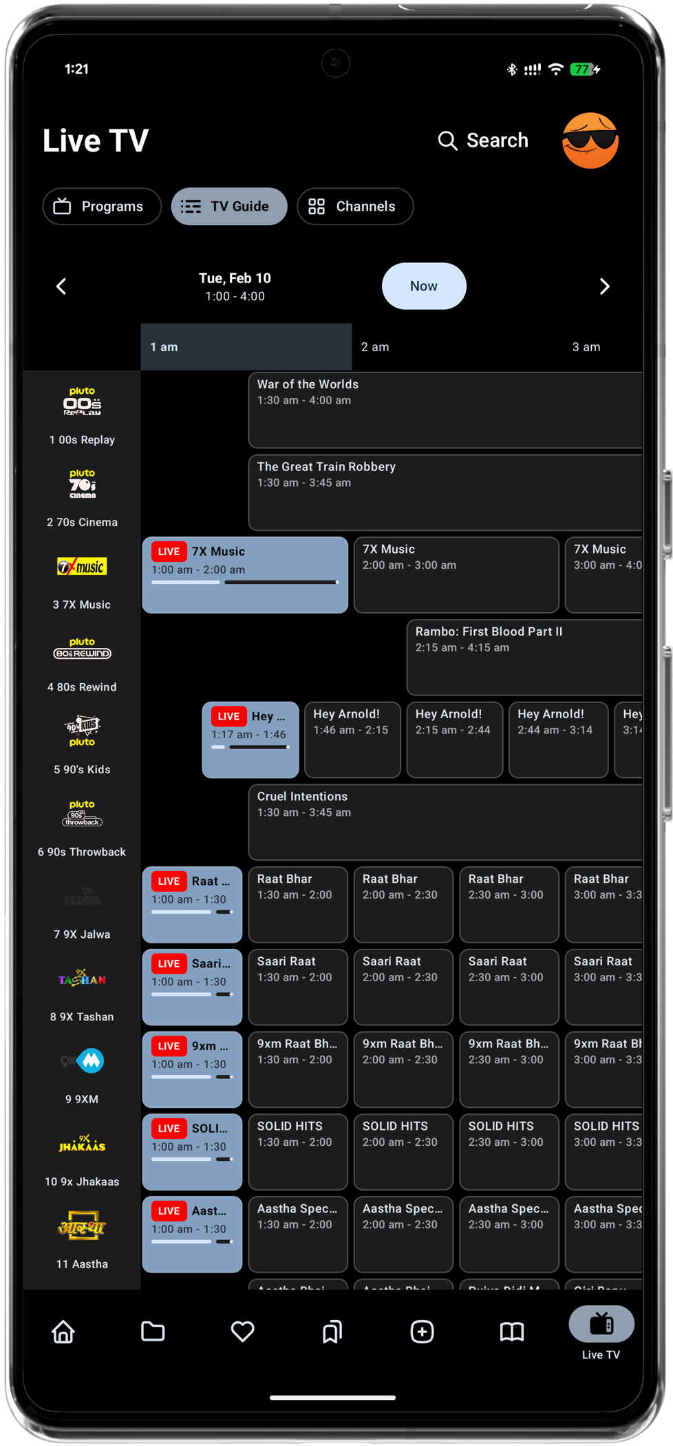 Live TV Center View