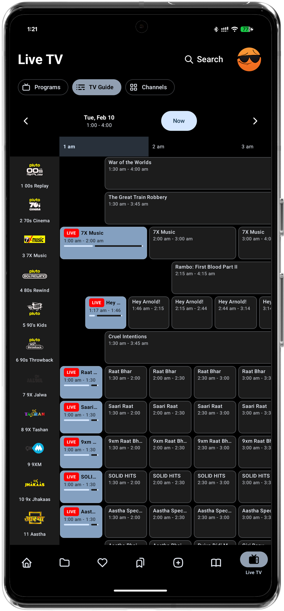 Live TV Center View
